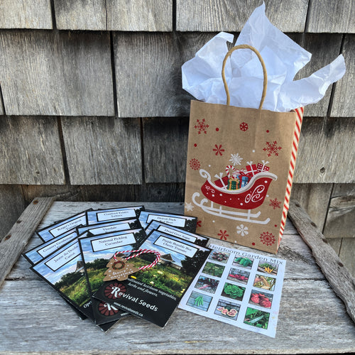 Christmas Gift Bag - Heirloom Garden Mix