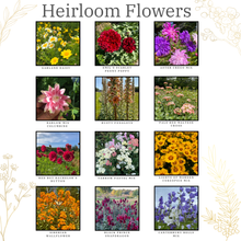 Christmas Gift Bag - Heirloom Flowers